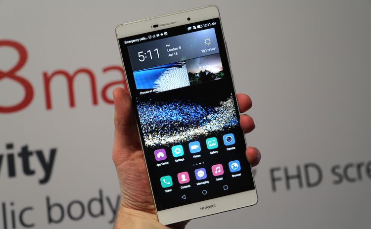 Huawei P8max, phablet cu ecran de 6,8 inchi
