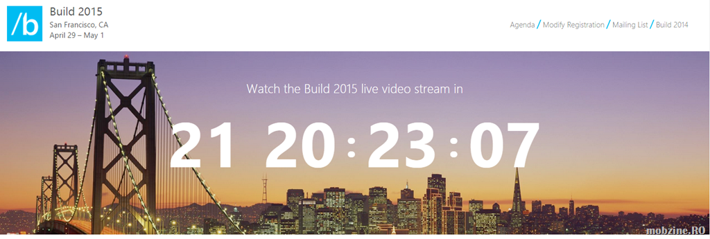 Sesiunile BUILD 2015 vor putea fi urmarite live