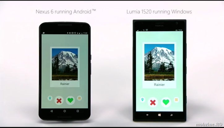 Video: demo cu portarea unei aplicatii Android pe Windows via Project Astoria
