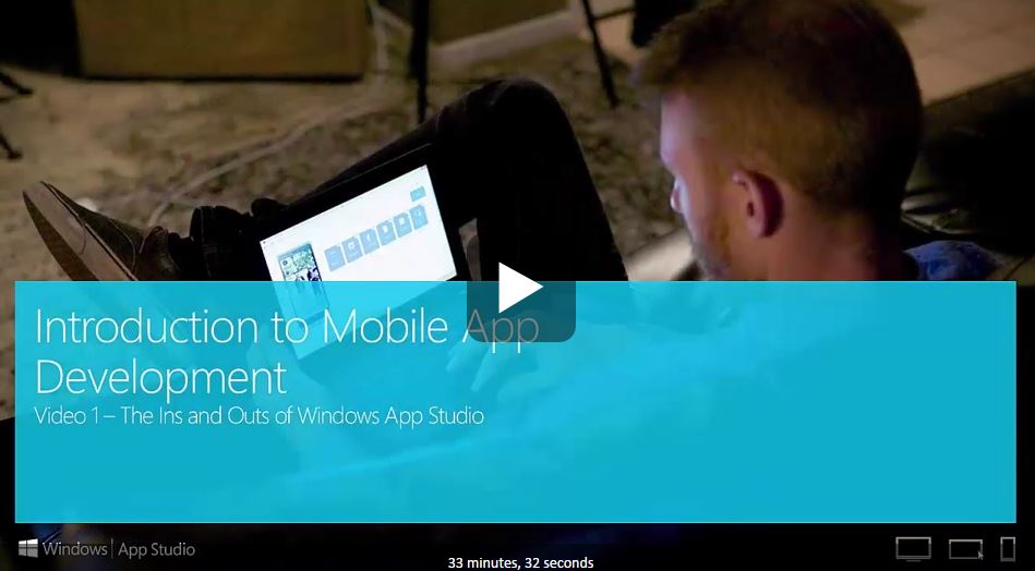 Tutorial video: cum creezi o aplicatie Windows Universal cu App Studio Beta