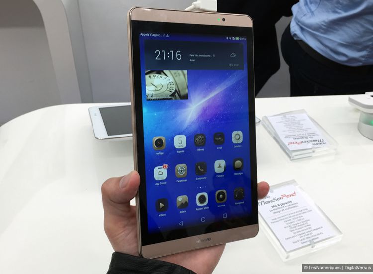 Huawei MediaPad M2 iese la lumina in Franta