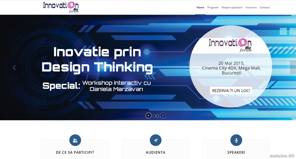 Invitatie la Biz Innovation Forum: invatati despre inovatie si idei inovatoare