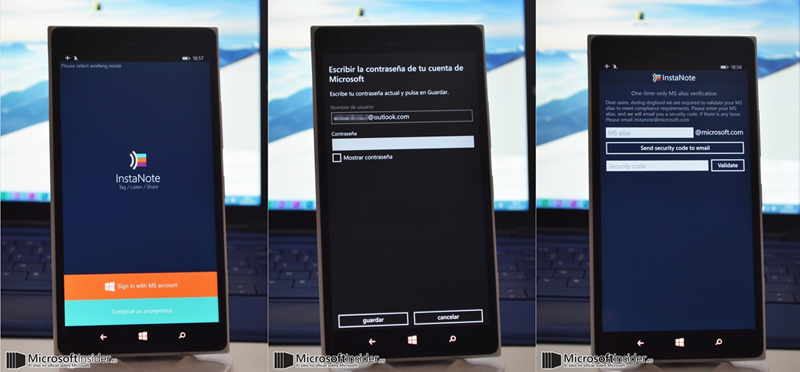 Doua aplicatii Microsoft de Windows Phone scapa pe net: InstaNote si Dialer for Lync