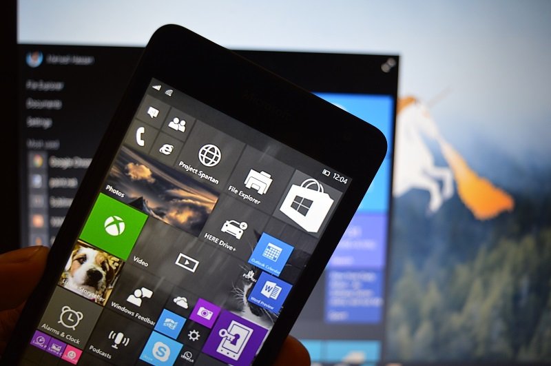 Windows Mobile 10 Insider Preview build 10136 e in Fast Ring