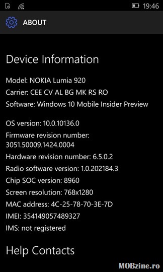 Windows 10 Mobile 10136 04