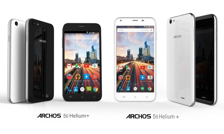 Archos a prezentat oficial modelele 50 Helium Plus si 55 Helium Plus