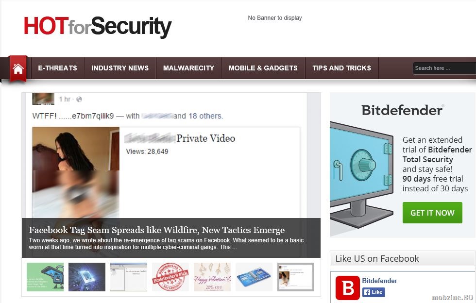 De urmarit: HOTForsecurity e blog-ul anului in materie de securitate