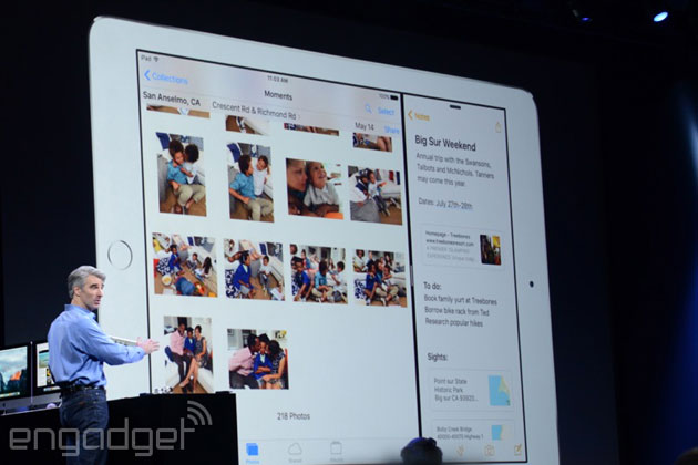 WWDC 2015: iOS 9 permite folosirea de aplicatii side by side si multitasking