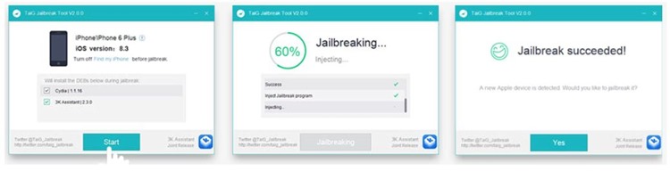 iOS 8.3 are jailbreak TaiG!
