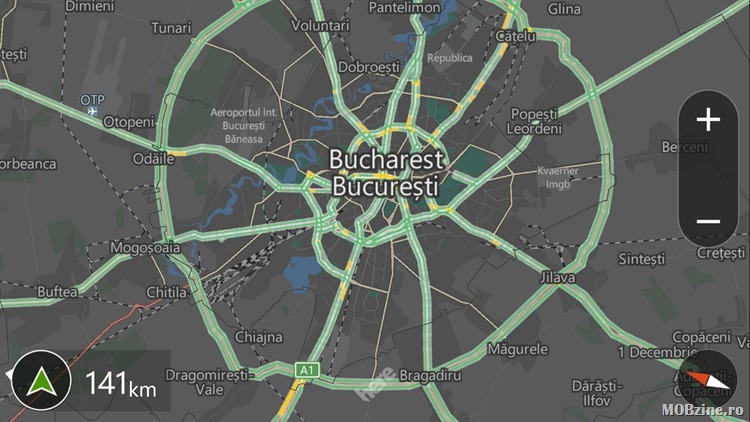 Romania primeste informatii de trafic pe hartile Here si in solutia de navigatie Drive+