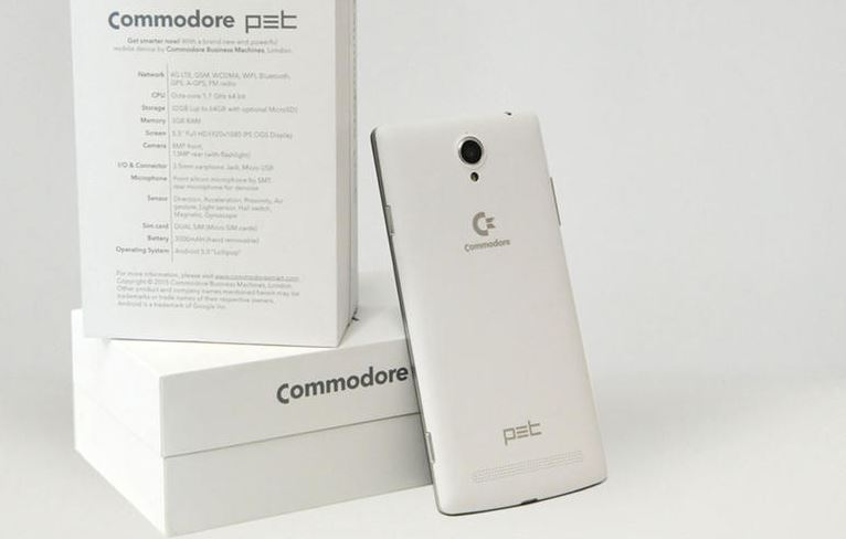 Commodore propune smartphone-ul PET cu Android si octa-core pe 64 de biti