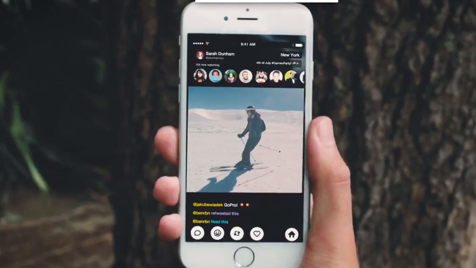 Meerkat permite streaming video live de pe camerele GoPro