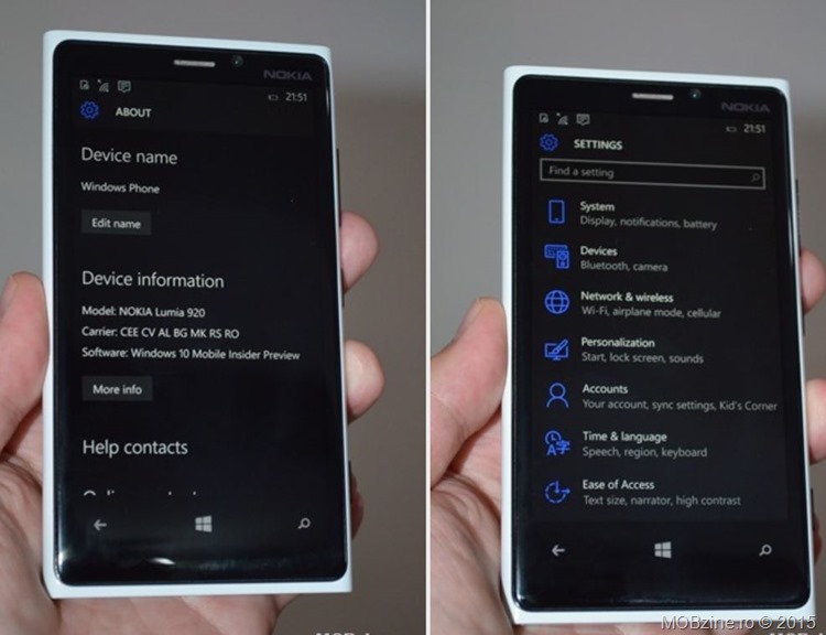 Windows 10 Mobile build 10149 ajunge in Slow Ring