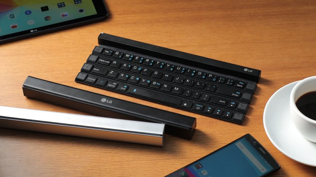 LG introduce tastatura care se face sul!
