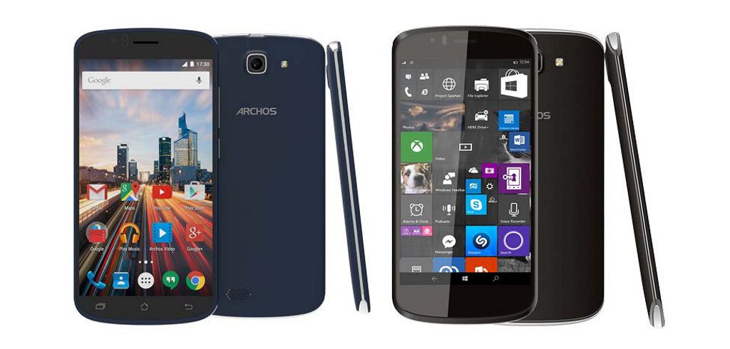 Archos a prezentat oficial un smartphone cu Windows 10