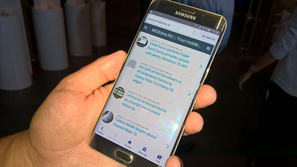 Galaxy Note 5 si Galaxy S6 edge+ prezentate official de Samsung