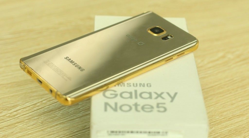 Samsung Galaxy Note 5 primeste vesminte aurii