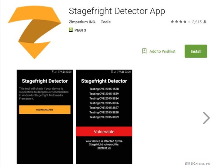 Verifica si tu daca ai Android-ul vulnerabil la Stagefright!