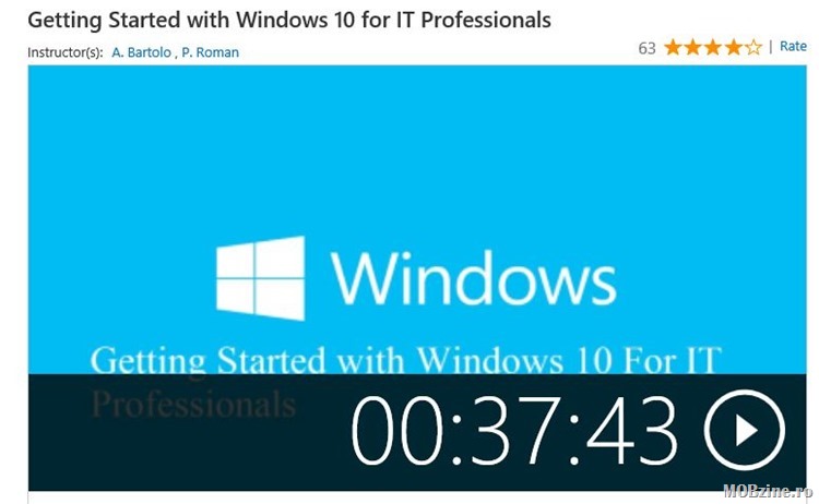 Recomandare curs video gratuit: ce este Windows 10 in zona Enterprise