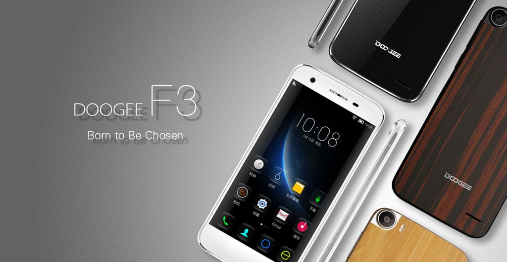 Bambus, abanos si specificatii de top: Doogee F3 Limited Edition