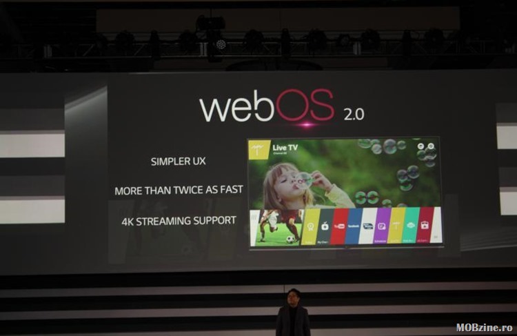 webOS 1.0 va primi intr-un upgrade ceva functii din varianta 2.0