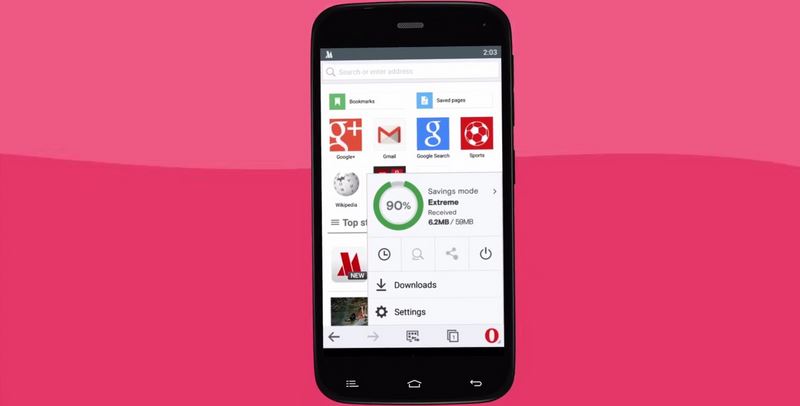 Opera mini pentru Android introduce optiuni multiple de reducere a traficului