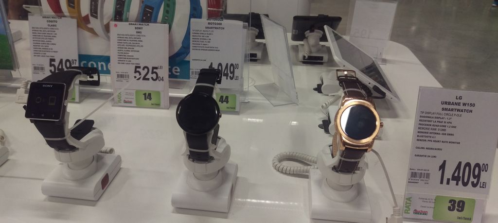 Oferta interesanta de ceasuri smart in Auchan