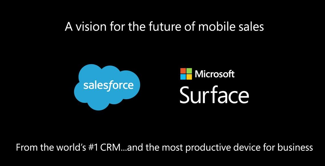 Video: viitorul in vanzari cu Salesforce CRM si Surface Pro