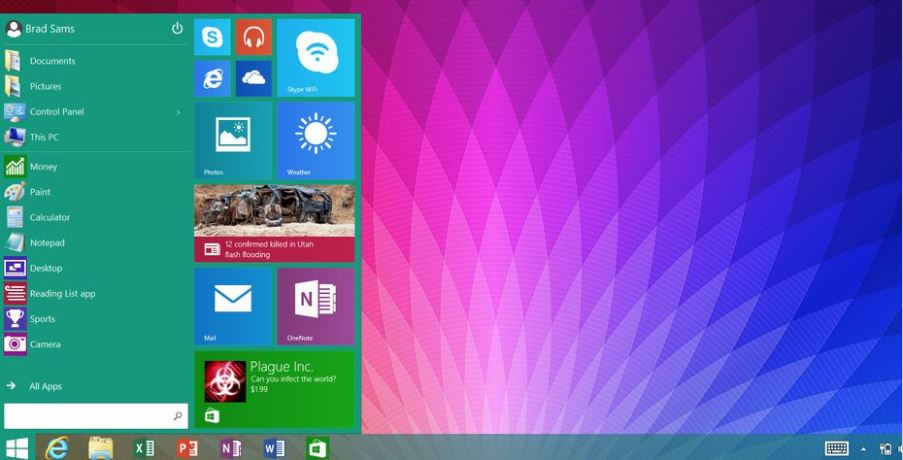 Se pare ca Microsoft a dat drumul la Windows RT 8.1 Update 3, cu Start Menu pe Surface 2