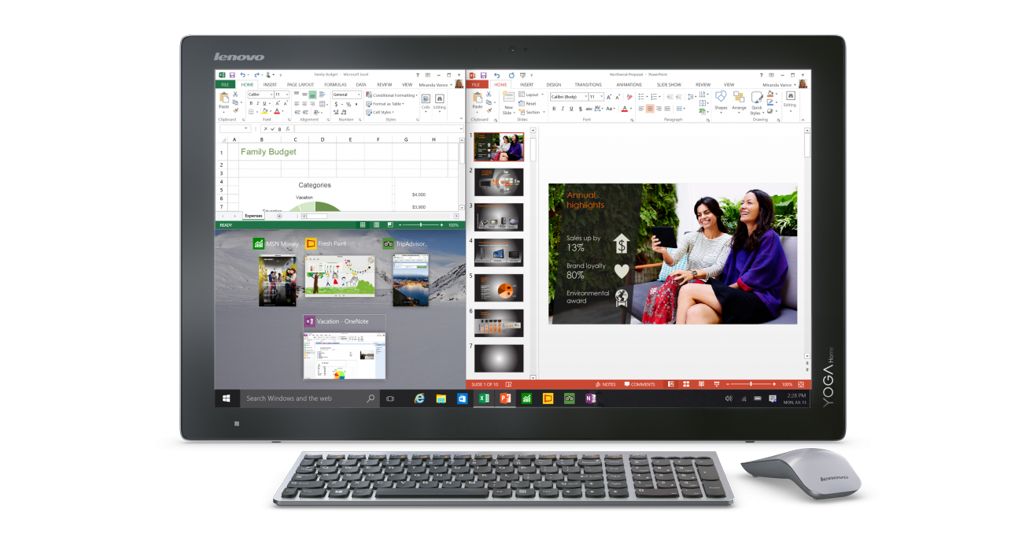 Yoga Home 900, tableta all-in-one de la Lenovo