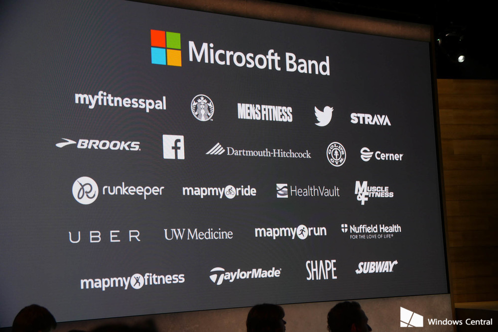 Cu ce parteneri lucreaza Microsoft pentru promovarea Band v2: Facebook, Twitter, Strava