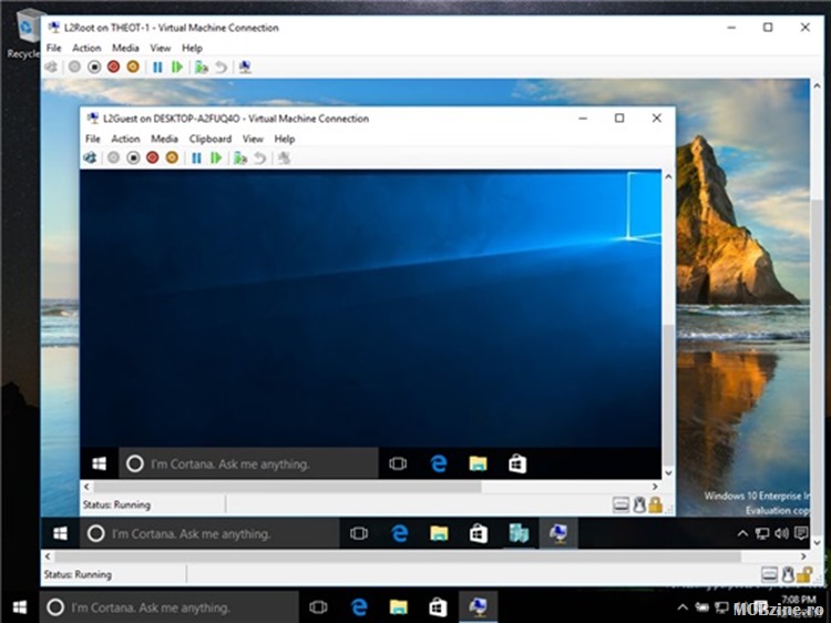 WOW: Microsoft aduce in Windows 10 Insider Preview 10565 functia nested virtualization!