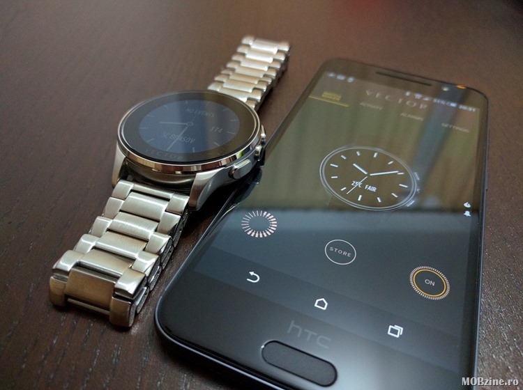 Aplicatia Vector Watch de Android primeste update-ul la versiunea 1.0 si aduce un upgrade semnificativ de firmware