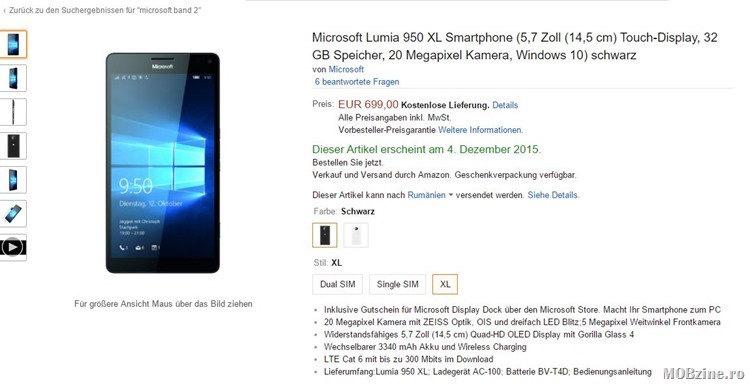 lumia950 amazon