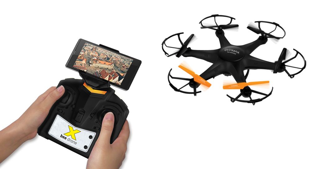 X-Bee drone 6.1, prima drona cu 6 elice de la Overmax