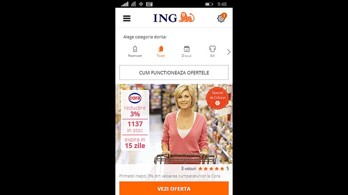 ING lanseaza aplicatia HomeBank pentru Windows Phone