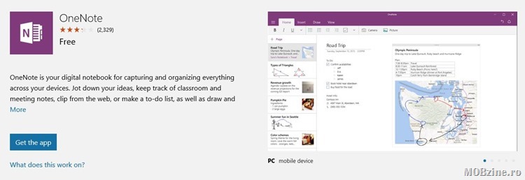 OneNote primeste optiuni de scanare de poze, documente si notite