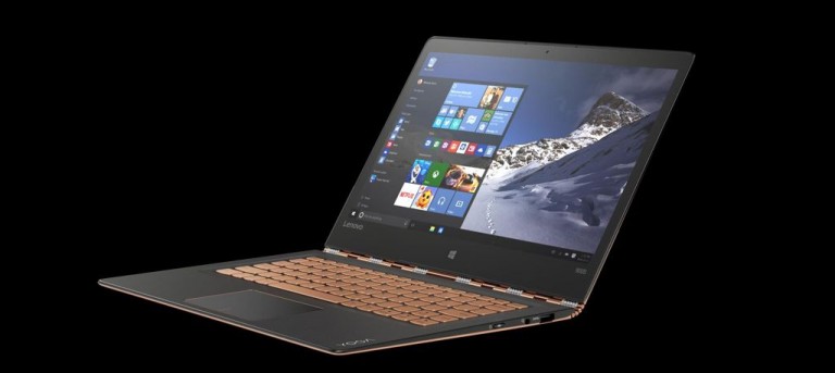 Yoga 900S de la Lenovo, cel mai subtire laptop convertibil