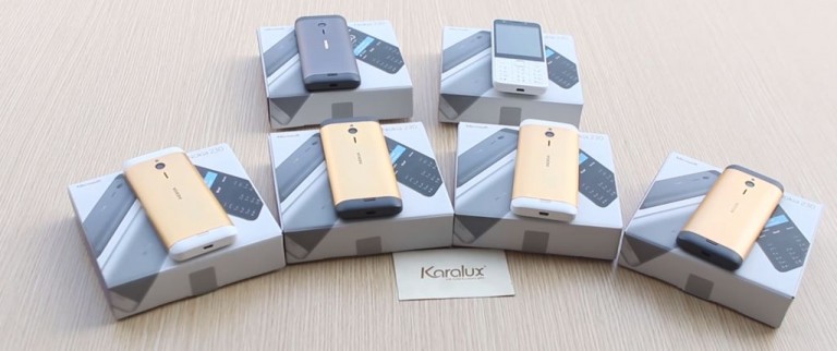 Karalux placheaza in aur… Nokia 230