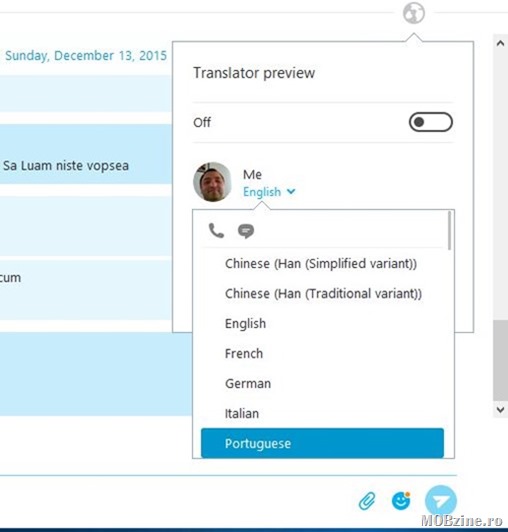 Functia de traducere automata Skype Translator disponibila la nivel global