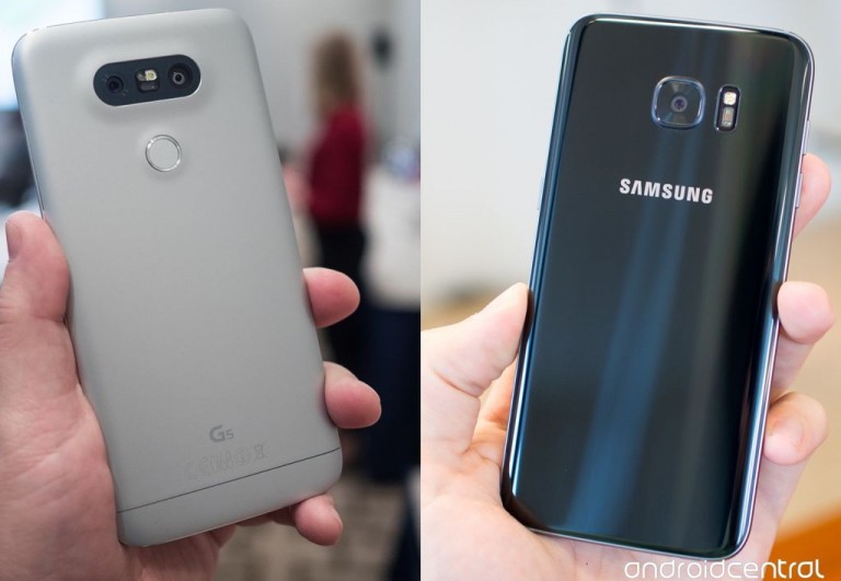 LG G5 versus Samsung Galaxy S7 la nivel de ironii (si nu numai)