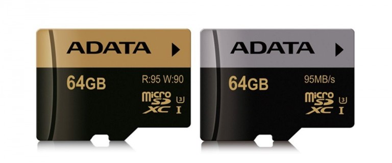 ADATA a lansat noile carduri microSDHC/SDXC din seriile XPG si Premier Pro