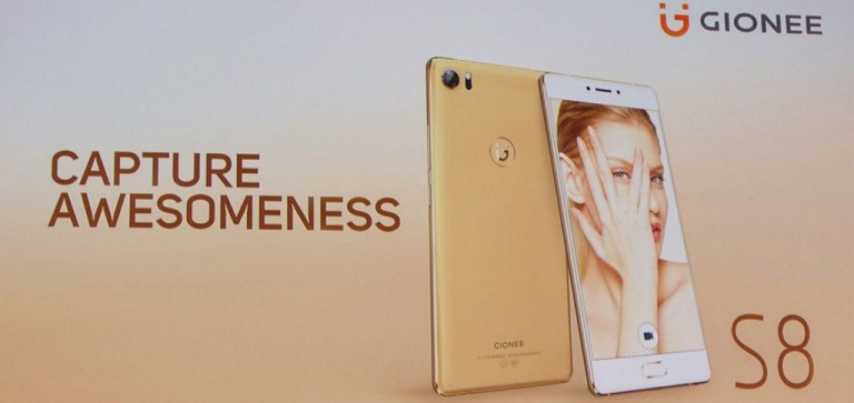 Gionee a prezentat flagship-ul S8