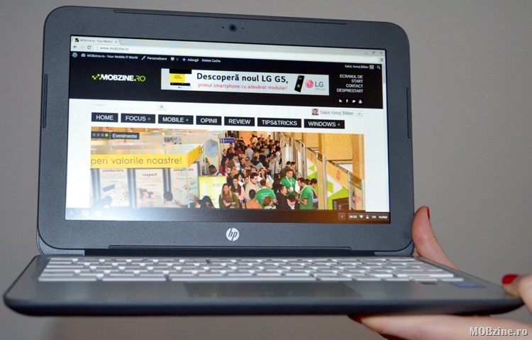 Review HP Chromebook 11 (2201nq): un laptop pentru oamenii obișnuiți
