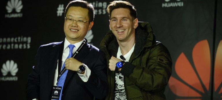 Messi devine ambasador Huawei