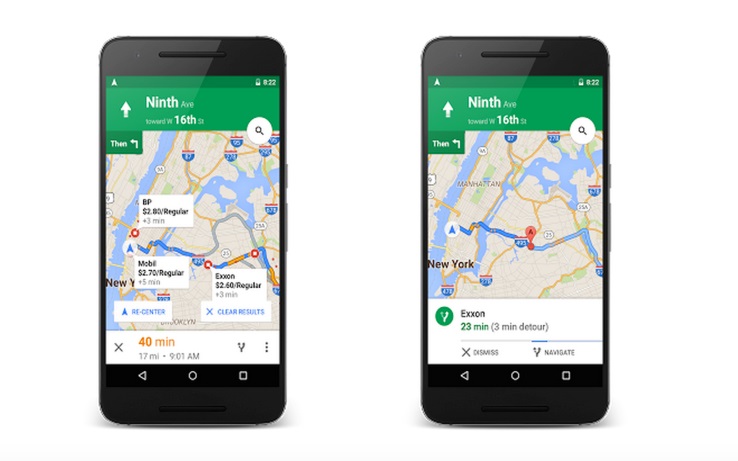 Google Maps permite adaugarea punctelor intermediare pe rute si pe iOS