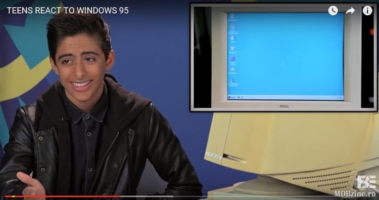 VIDEO: ce cred tinerii despre Windows 95? Priviti reactiile lor!