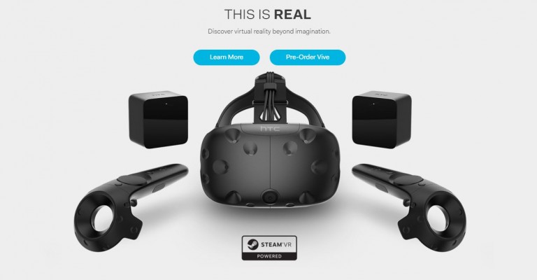 HTC Vive poate fi comandata online. Preturi de la 899 EUR cu livrari in luna mai