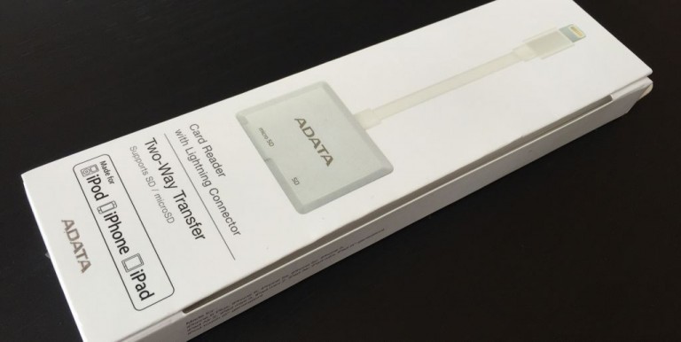 Mini-review ADATA Card Reader Lightning Connector