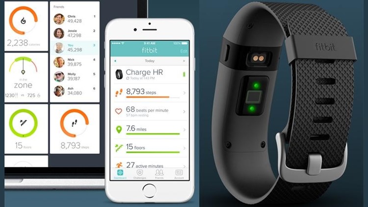 Fitbit Charge HR folosit ca referinta intr-o interventie cardio